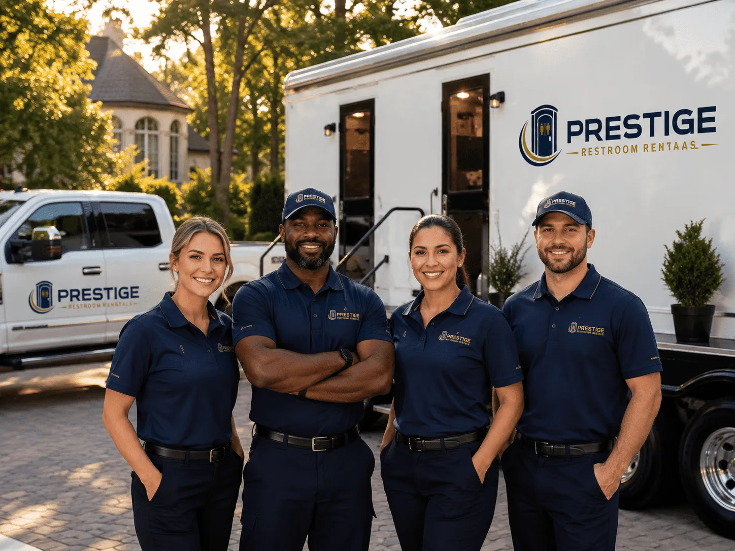 Trusted Luxury Portable Restrooms company in Hingham, WI